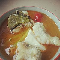 酸菜鲢鱼汤的做法图解5