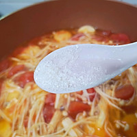 #洗手作羹汤#茄汁日式豆腐汤的做法图解10
