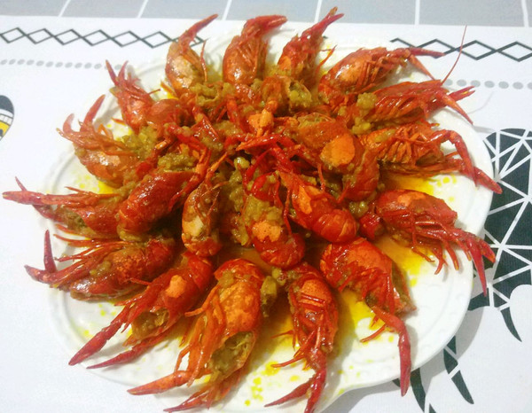 秘制蒜蓉小龙虾
