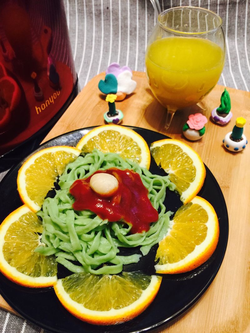 彩色蔬菜面