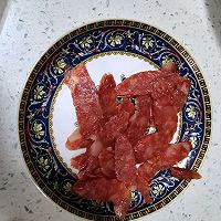 腊肠炒荷兰豆的做法图解3