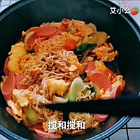 #美食视频挑战赛# 简单方便的炒方便面的做法图解11