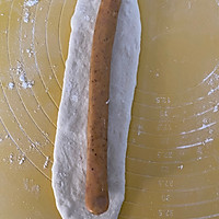 海盐芝士脆皮肠法式面包的做法图解9