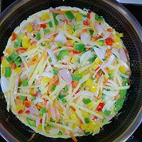 #2021创意料理组——创意“食”光#无面粉低脂鲜蔬披萨的做法图解10