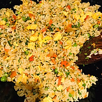 特别香的辣白菜野菜（蒌叶）炒饭的做法图解9