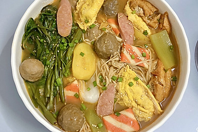 自制清汤麻辣烫