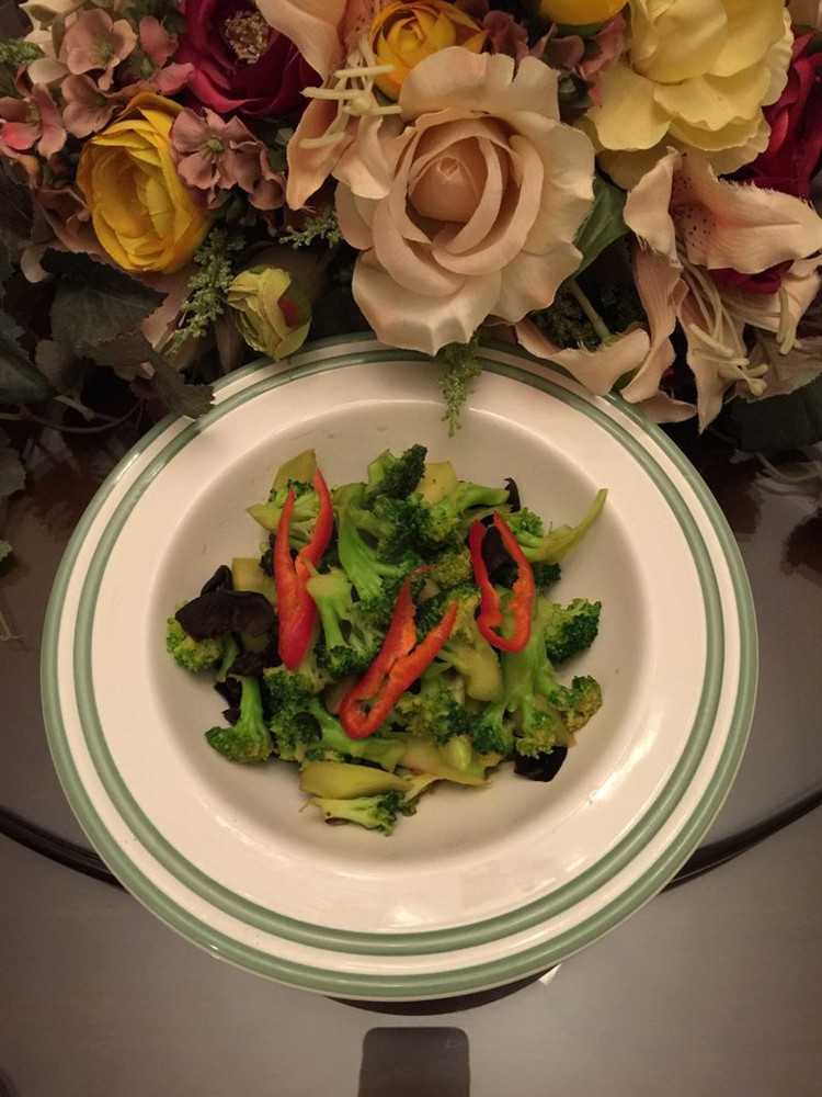 豆豉西兰花的做法
