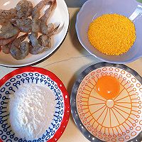 经典网红菜品-软炸凤尾虾的做法图解2