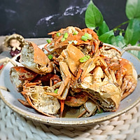 #美食说出“新年好”#好吃到停不下来的酱香螃蟹的做法图解7