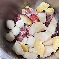 #食在幸福年 总有新花样#雪梨马蹄炖猪骨汤的做法图解5