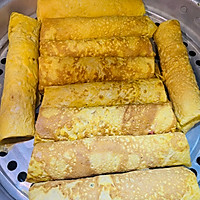 肉馅蛋卷的做法图解10