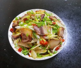 宝庆府特色菜：藠头腊肉的做法