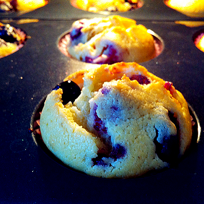 夏日浆果muffin