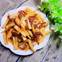 茭白烧牛肉丝的做法图解19