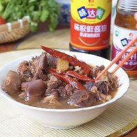 #味达美年味小馆#红烧羊腿，年饭大菜的做法图解1
