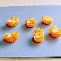 #一道菜表白豆果美食#创意橘子灯笼的做法图解3