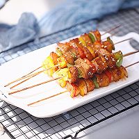 彩椒鸡肉串#夏天夜宵high起来！#的做法图解11
