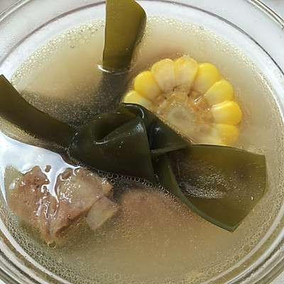 【夏季养生】排骨海带玉米汤