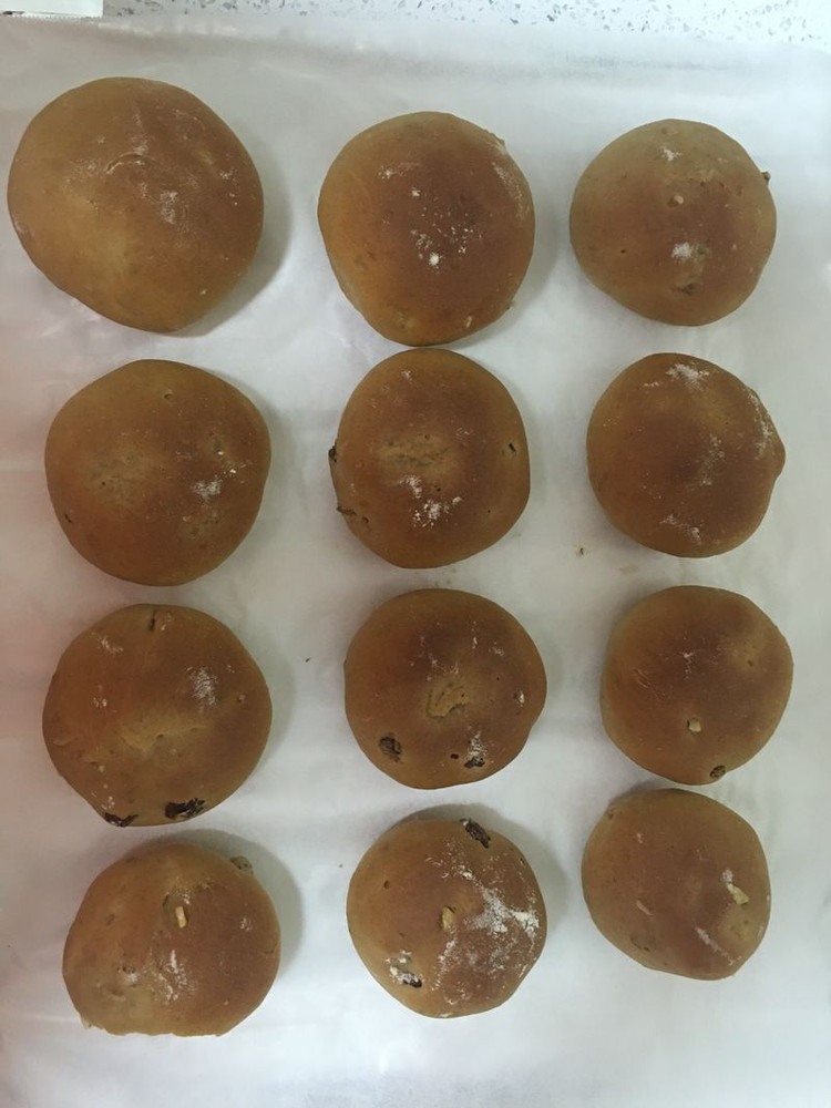 红糖核桃全麦面包的做法