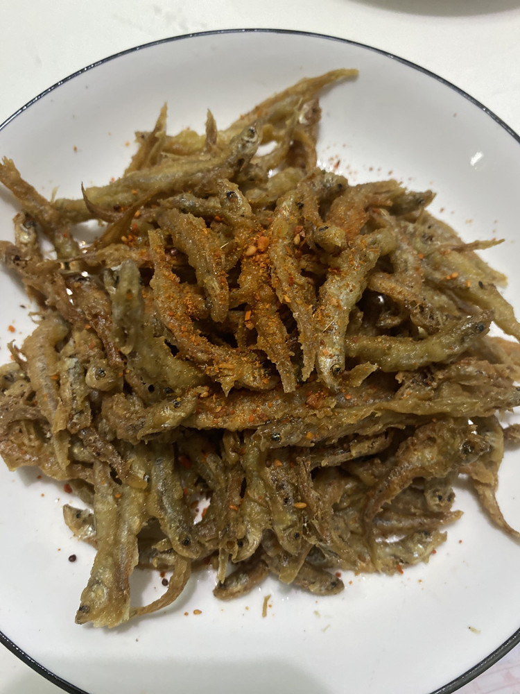 干炸黄瓜香鱼的做法