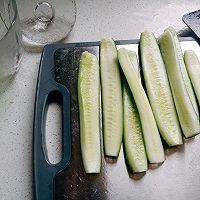 #夏日开胃餐#一夜渍黄瓜的做法图解1