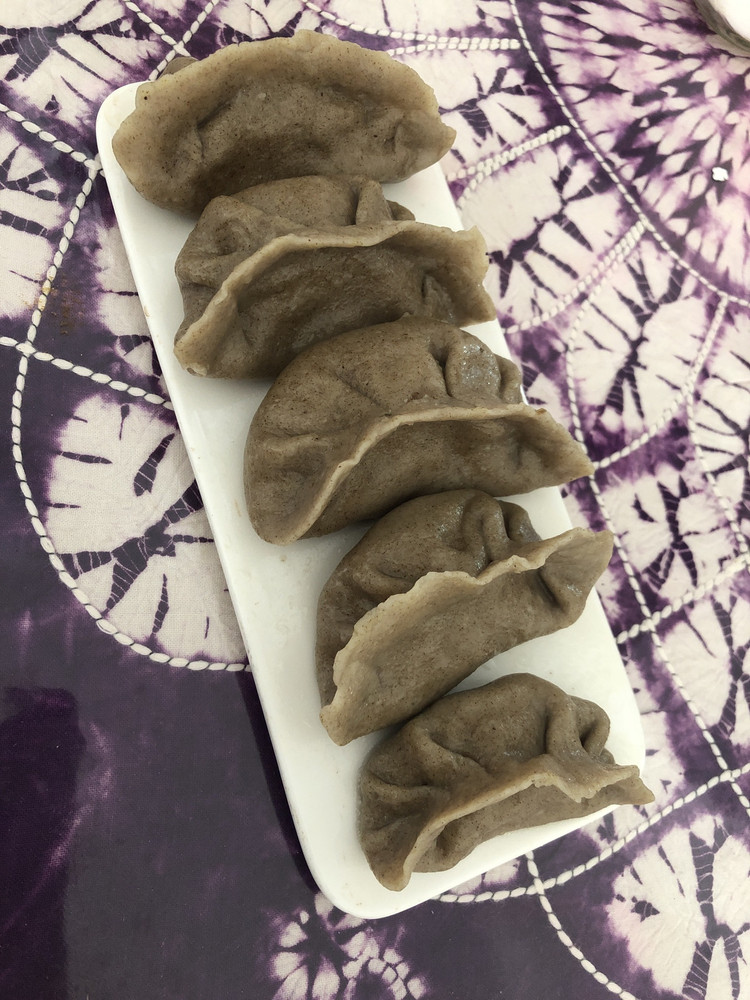 榛蘑猪肉荞麦饺子的做法