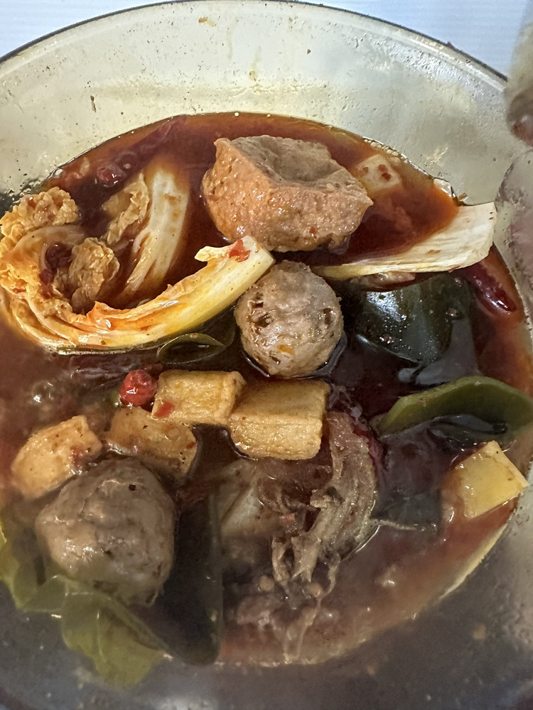 家庭版的麻辣汤简单美味的做法