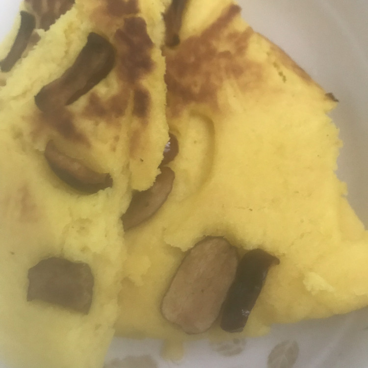 玉米面烤糕的做法
