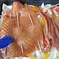 夏日鱿鱼的惹味吃法---烤鱿鱼的做法图解6