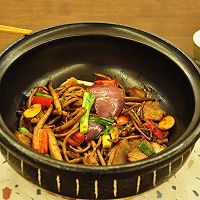 干锅茶树菇-米饭杀手的做法图解14