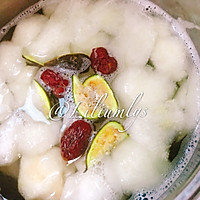 #今天吃什么#无花果陈皮炖雪梨的做法图解3