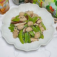 #中小学生做饭指南#香菇炒荷兰豆的做法图解12