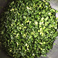 素水饺（韭菜鸡蛋虾皮）的做法图解2
