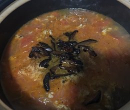 粉丝肉末香菇番茄汤的做法