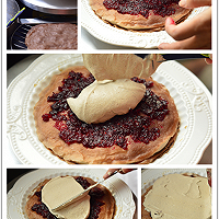 蔓越莓咖啡千层饼#德国MIJI爱心菜#的做法图解10