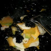 南瓜山药炒木耳的做法图解3