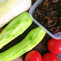 #感恩节烹饪挑战赛#时蔬肉片汤的做法图解1