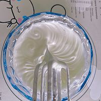 四寸抹茶戚风裸蛋糕：的做法图解4