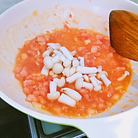 #冰箱剩余食材大改造#番茄虾滑盖饭的做法图解7