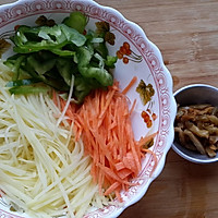 榨菜炒三丝——乌江榨菜的做法图解2