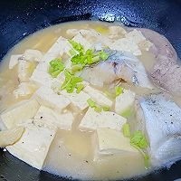 #我的女神“饭”儿#大头鱼炖豆腐的做法图解5