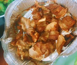 云南孔雀宴-傣味烤五花肉（空气炸锅版）的做法