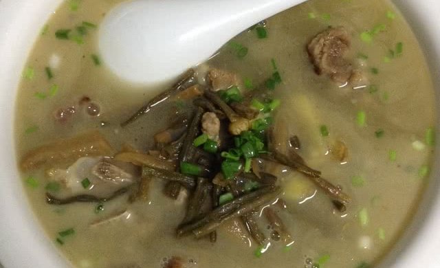 排骨干豇豆汤