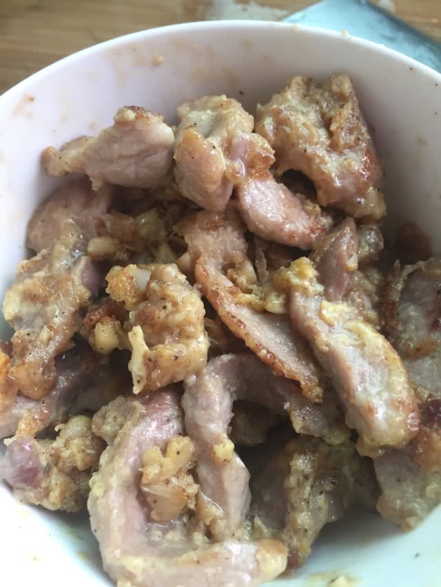 椒盐蛋滑瘦肉