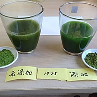 如何鉴别添加色素的抹茶粉的做法图解1