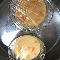 奶香芒果炖蛋的做法图解7