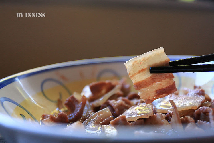 超级下饭的【虾酱蒸猪腩肉】粤式经典家常菜的做法