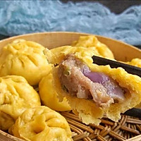 #一道菜表白豆果美食#南瓜小笼包的做法图解23