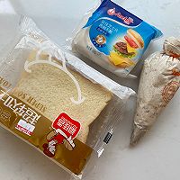 #安佳真芝味，真芝真有料-爆浆流心#冰酪吐司块的做法图解1