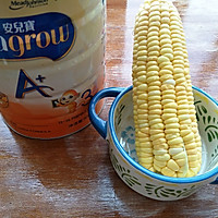 牛奶玉米汁#美的早安豆浆机#的做法图解1
